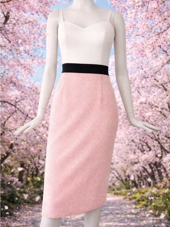 RW&CO. Dresses & Skirts - RW&CO Easter Spring Colorblock Dress White Black Pink Floral Thin Strappy Size 4